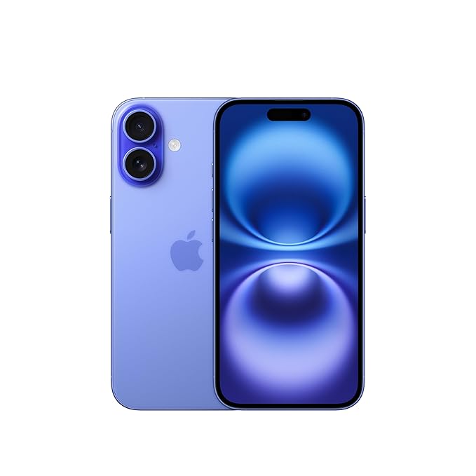 iPhone 16 128 GB: 5G Mobile Phone with Camera Control, A18 Chip and a Big Boost in Batt…